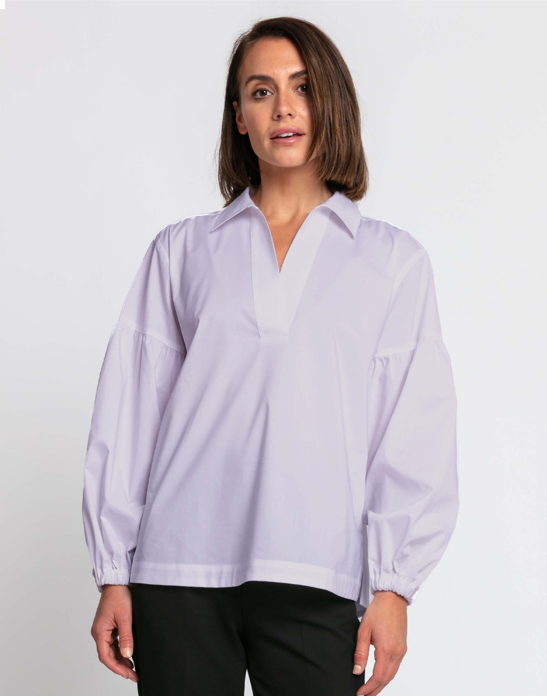 FINAL SALE / NO RETURN - Arianna Long Puff Sleeve Top