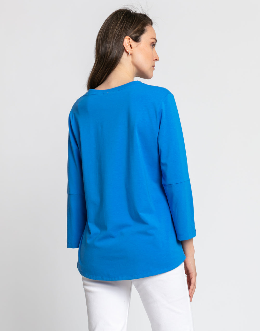 Christy 3/4 Sleeve Tailored Knit