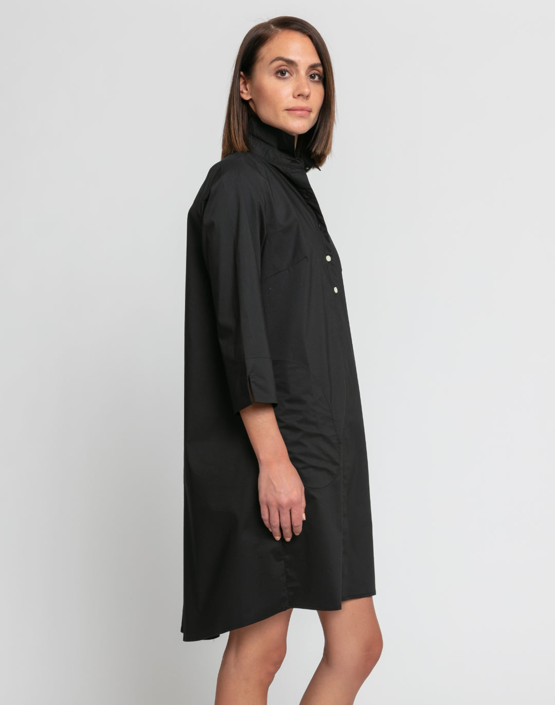 Isabella 3/4 Sleeve Cotton Dress