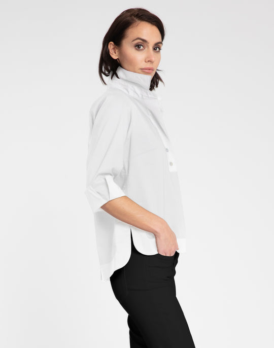 Aileen 3/4 Sleeve Button Back Top