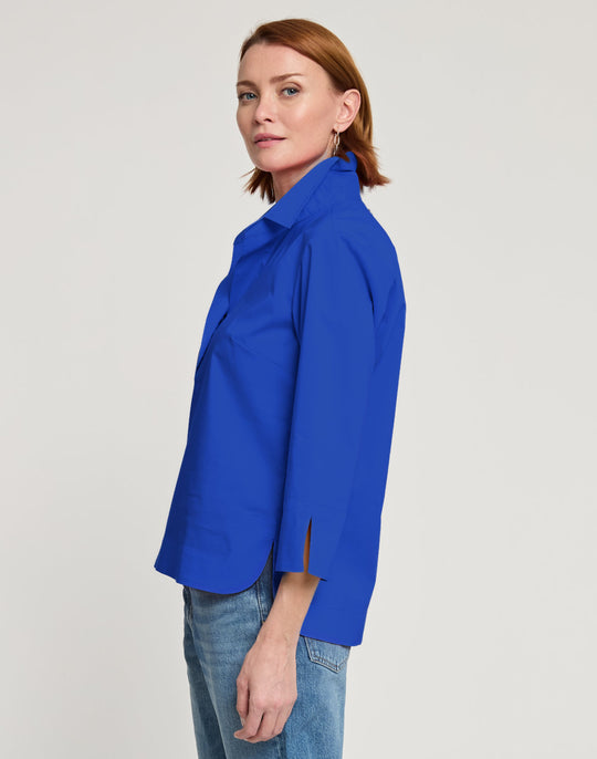 Aileen 3/4 Sleeve Button Back Top