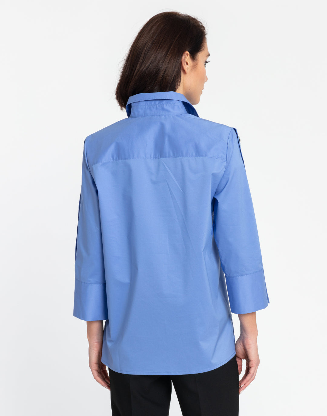 Eleanor 3/4 Sleeve Solid Shirt