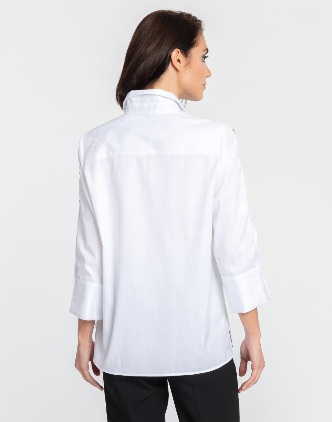 Eleanor 3/4 Sleeve Solid Shirt