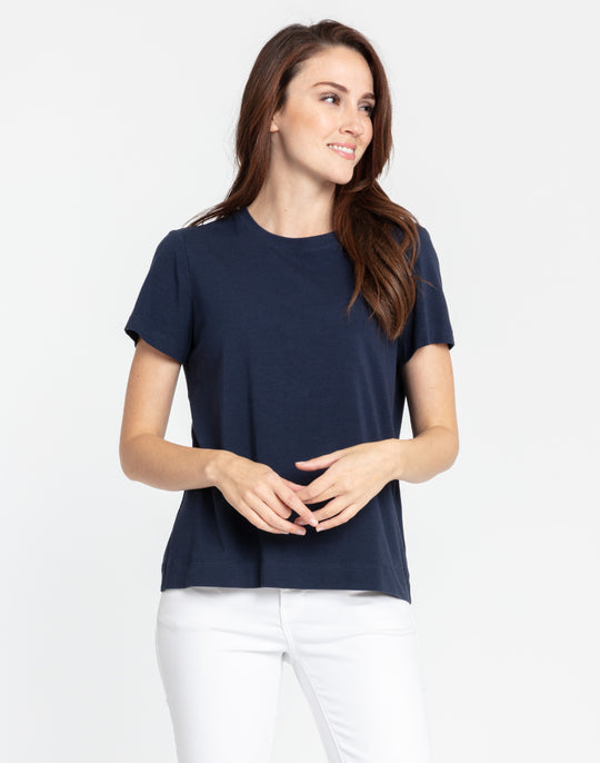 Great Short Sleeve Solid Tee