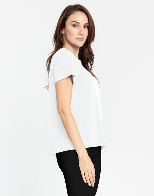 Great Short Sleeve Solid Tee