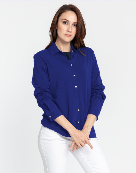 Kiki Long Sleeve Knit Shirt