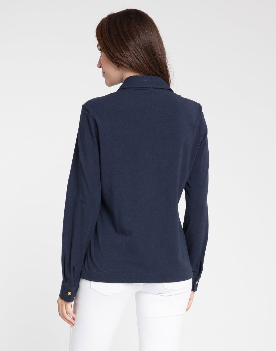 Kiki Long Sleeve Knit Shirt