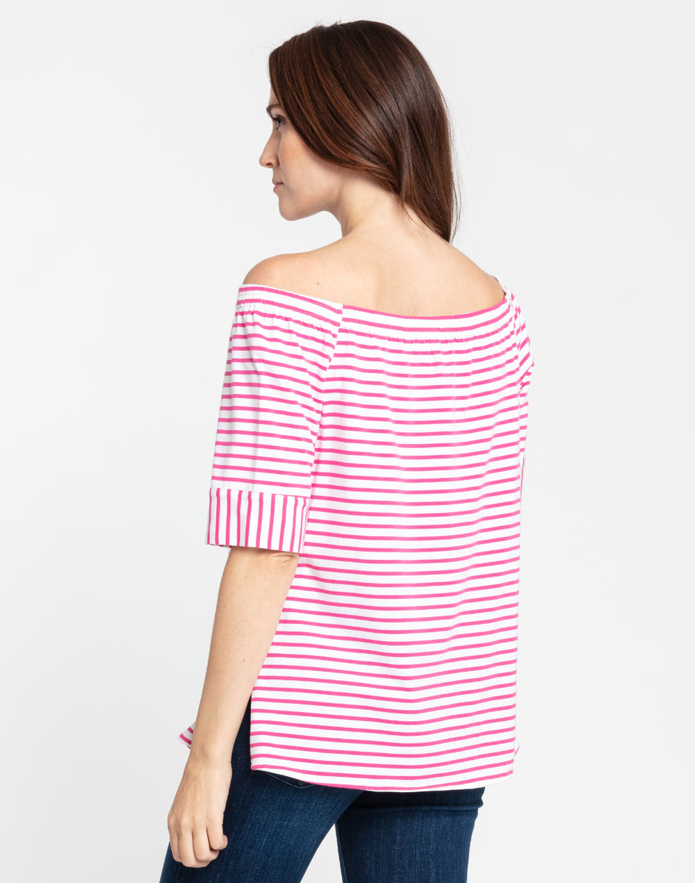 Lena Elbow Sleeve Off The Shoulder Top