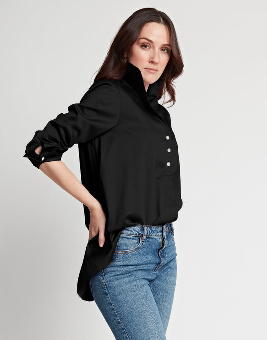 Betty Long Sleeve Cotton Tunic