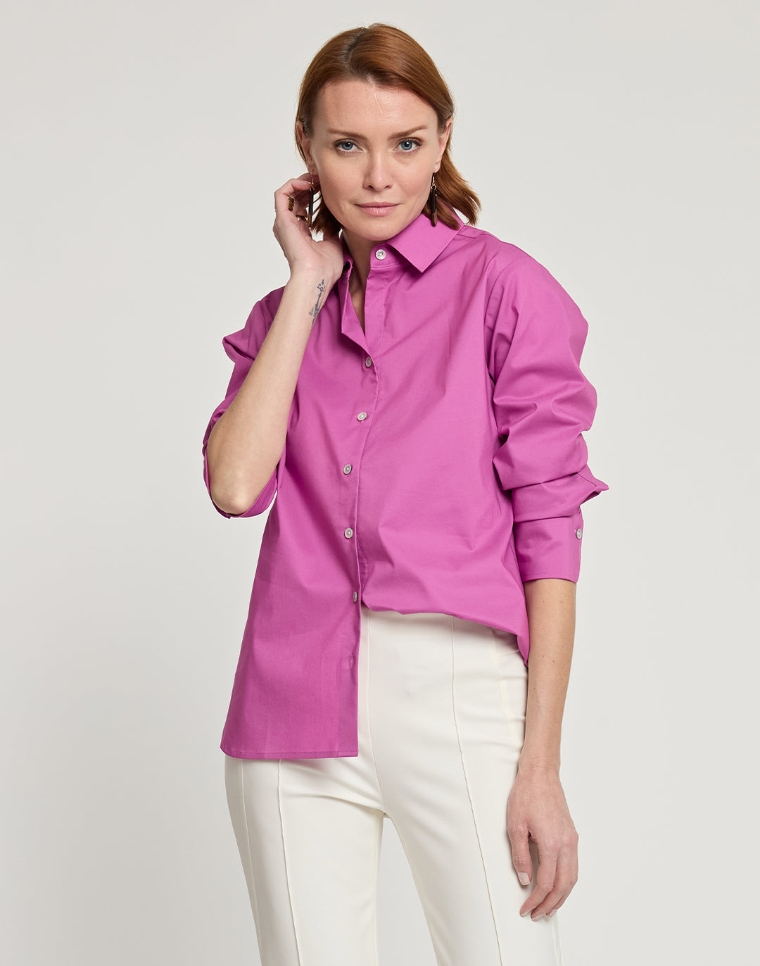 Margot Long Sleeve Solid Shirt