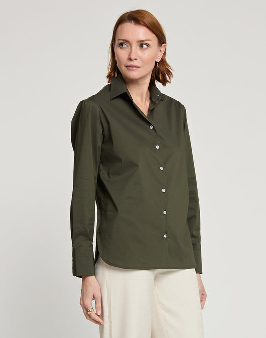 Margot Long Sleeve Solid Shirt