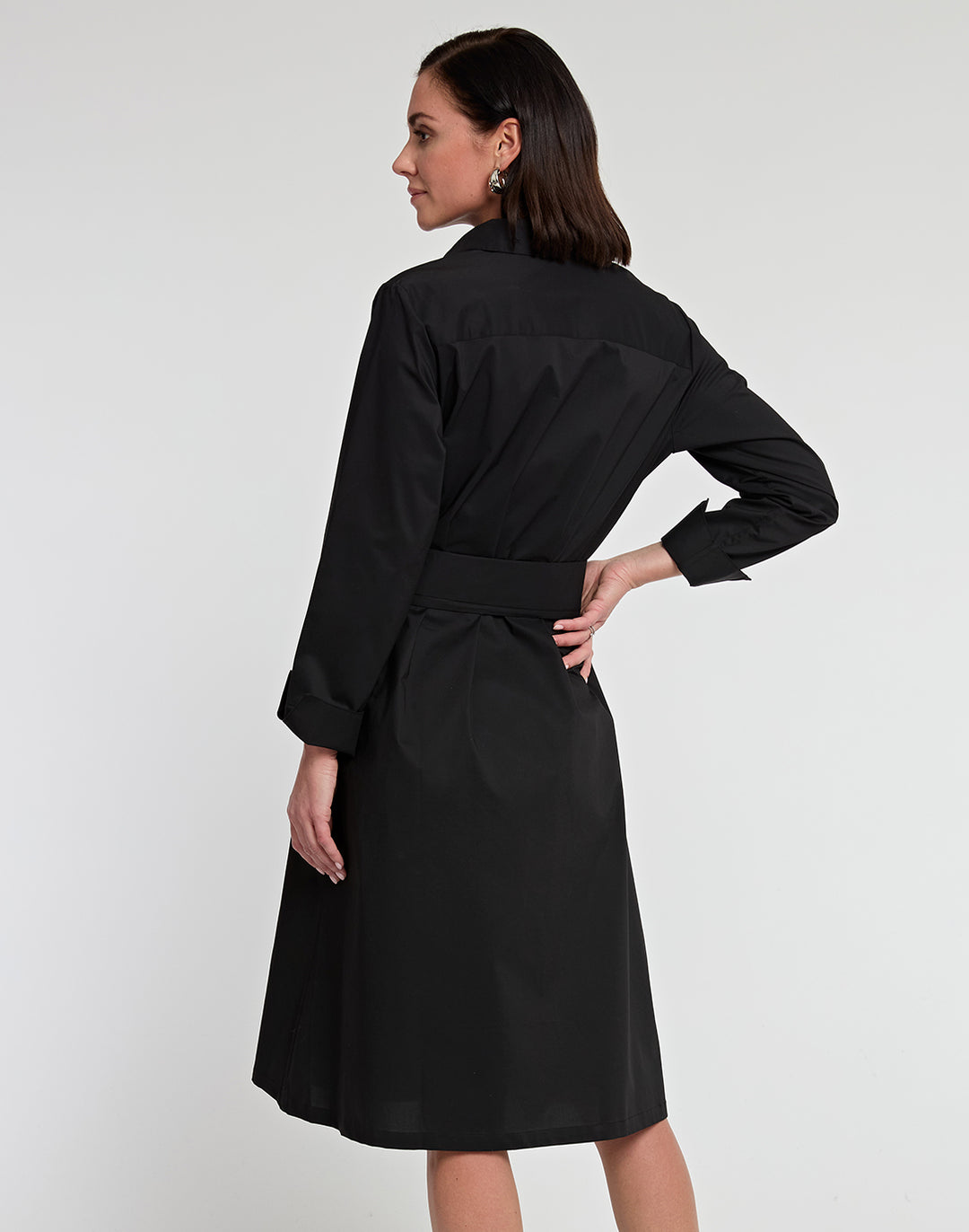 Tamron Long Sleeve Cotton Dress