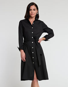 Tamron Long Sleeve Cotton Dress