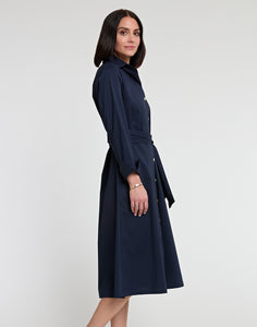 Tamron Long Sleeve Cotton Dress