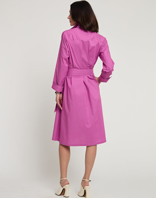 Tamron Long Sleeve Cotton Dress