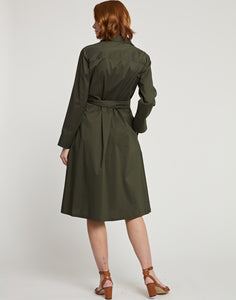 Tamron Long Sleeve Cotton Dress