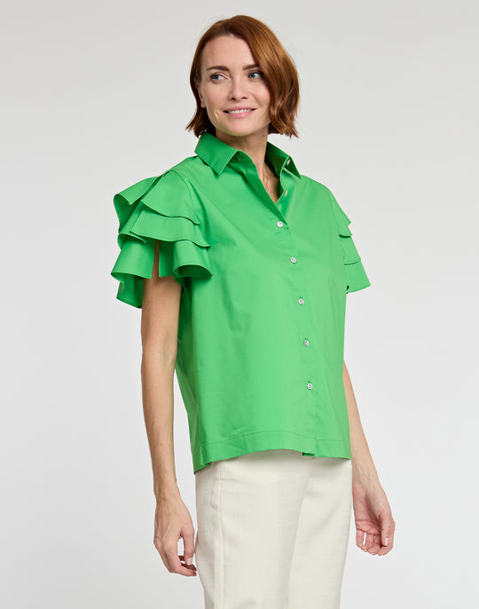 Lola Short Sleeve Cotton Shirt