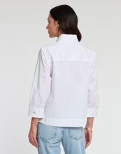 Load image into Gallery viewer, Dora 3/4 Sleeve Cotton Pleated Shirt