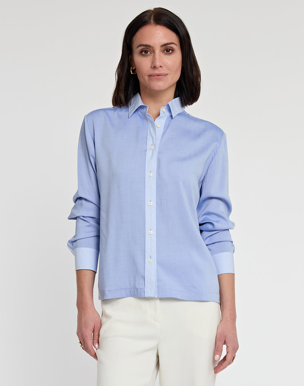 Adrienne Long Sleeve Tencel Shirt