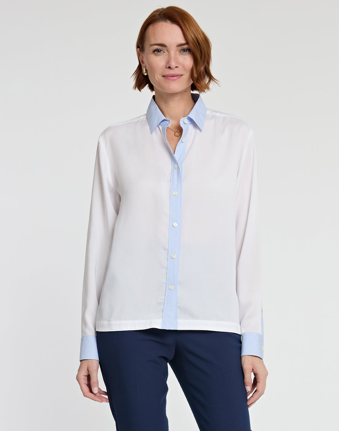 Adrienne Long Sleeve Tencel Shirt