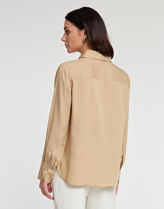 Reese Long Sleeve Tencel Shirt