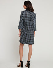 Load image into Gallery viewer, Aileen 3/4 Sleeve Stripe/Gingham Combo Dress