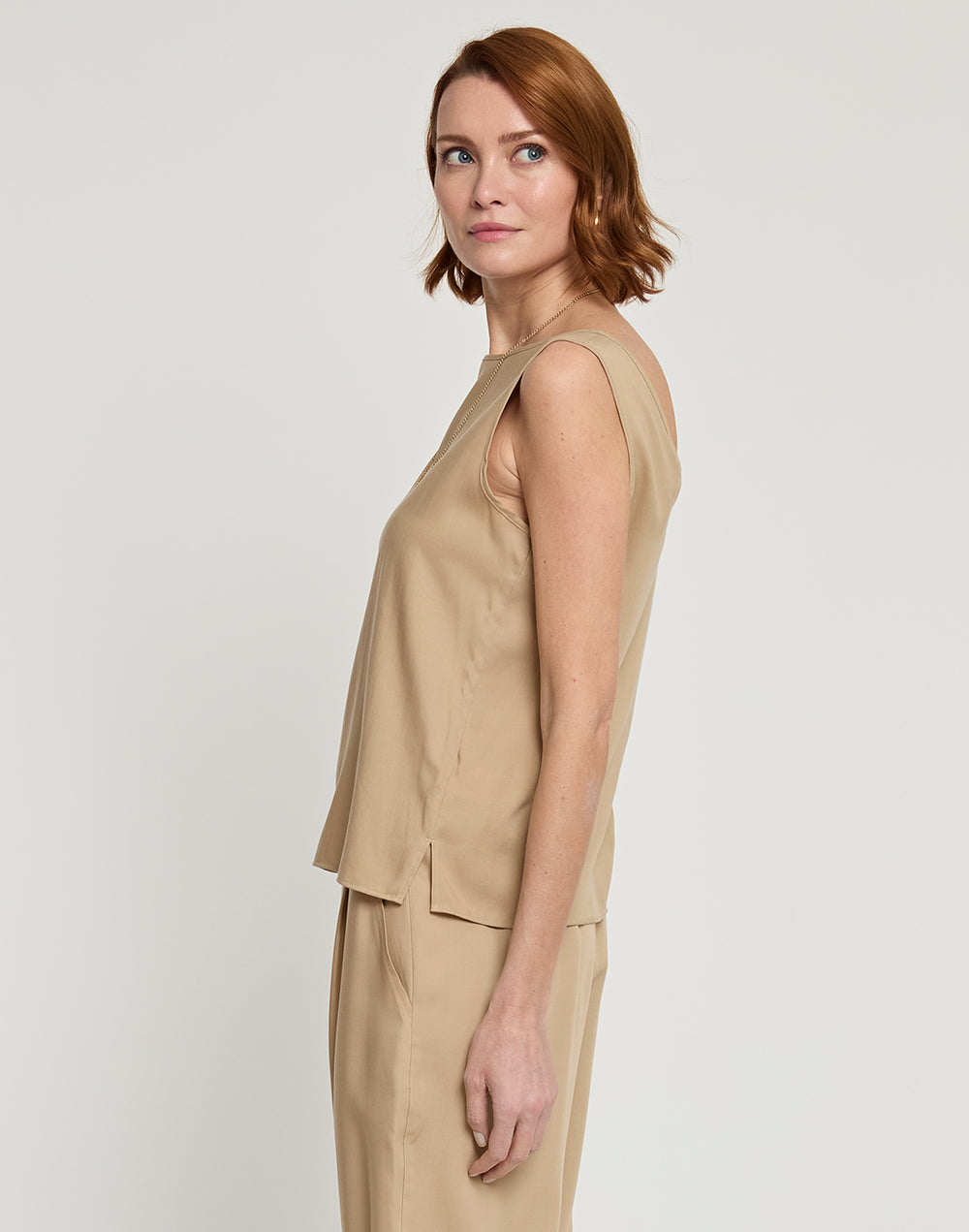 Liza Sleeveless Tencel Tank