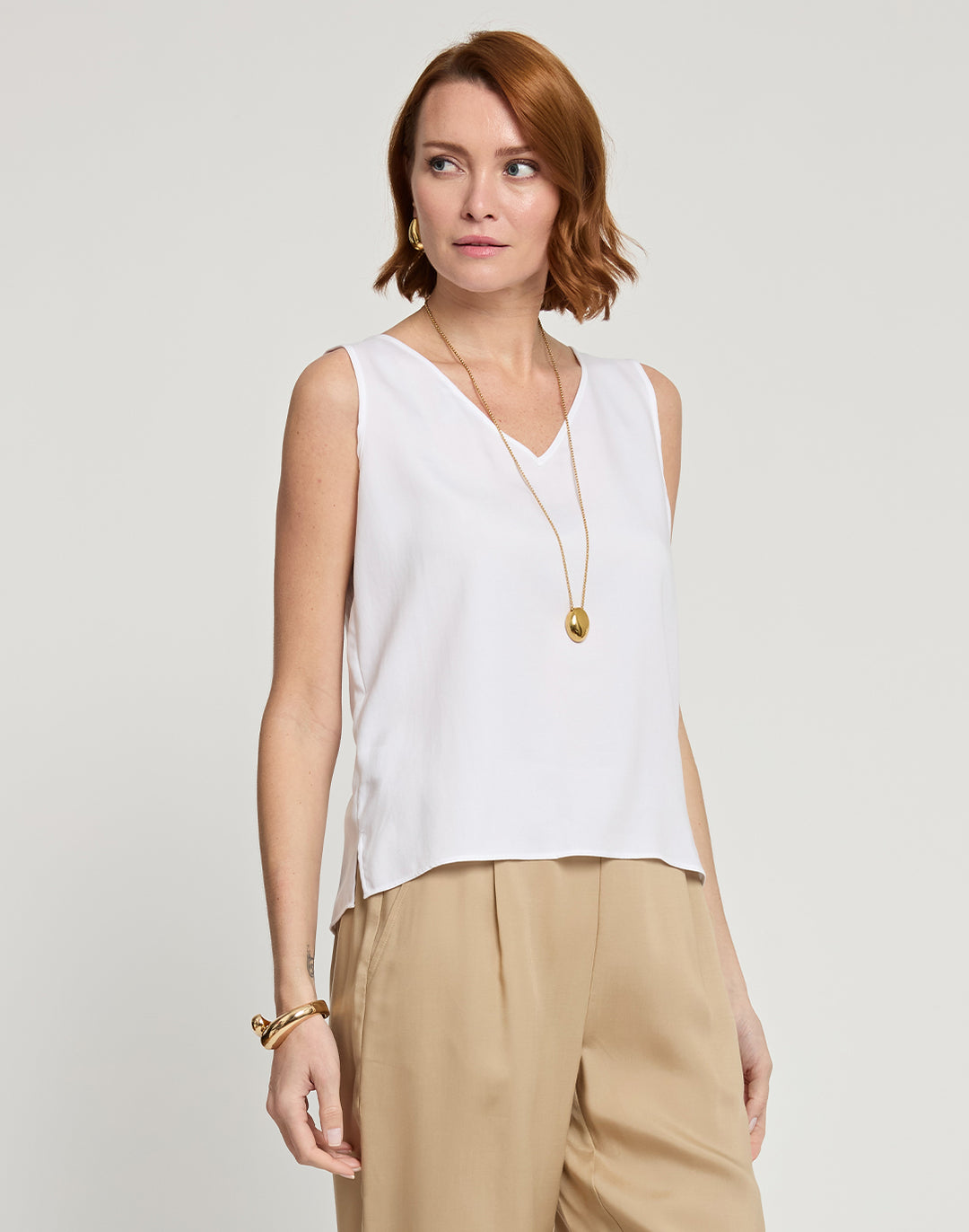 Liza Sleeveless Tencel Tank