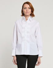 Load image into Gallery viewer, Lilith Long Sleeve Pleated Placket Shirt