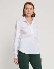 Load image into Gallery viewer, Ainsley Long Sleeve Woven/Knit Top