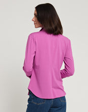 Load image into Gallery viewer, Rebecca Long Sleeve Woven/Knit Shirt