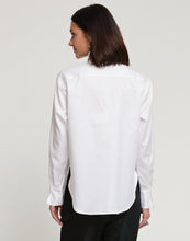 Load image into Gallery viewer, Halsey Long Sleeve Cotton Satin Shirt