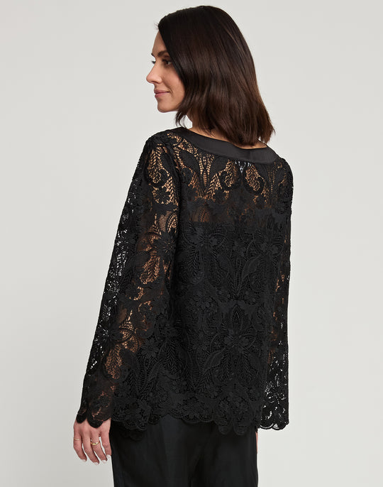 Blakely Long Sleeve Lace Top