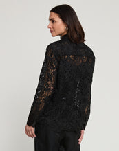 Load image into Gallery viewer, Margot Long Sleeve Lace Shirt