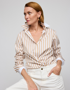 Margot Long Sleeve Stripe Shirt