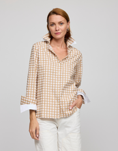 Load image into Gallery viewer, Margot Long Sleeve Gingham Shirt