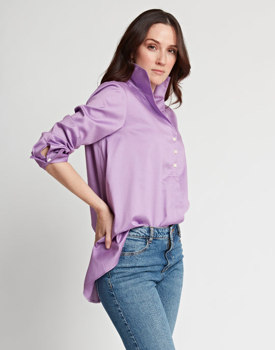 Betty Long Sleeve Cotton Tunic