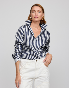 Margot Long Sleeve Stripe Shirt